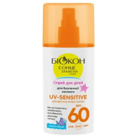 Доктор Биокон UV SENSETIVE спрей д/загара для детей SPF-60 90 мл